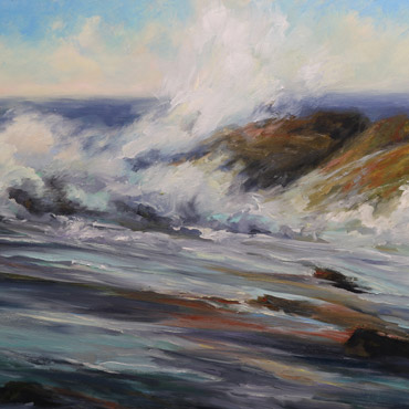 September Breeze, 24x36, Oil on Canvas