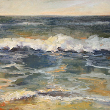 Breaking Wave, 18x24, Oil on Linen (Sold)