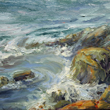 Overlook, 11x14, Oil on Canvas