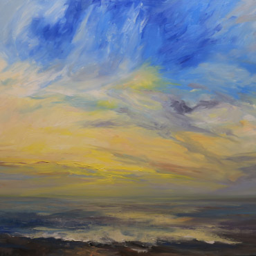 Evening Sky, 30x40, Oil on Linen