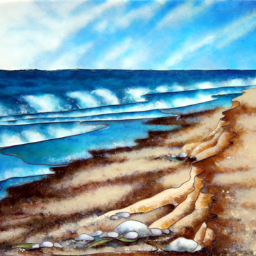 Sea Shore, 6x7 (Private Collection)