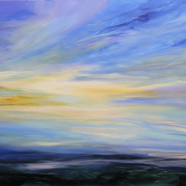 Radiant Light, 24x48, Oil on Canvas
