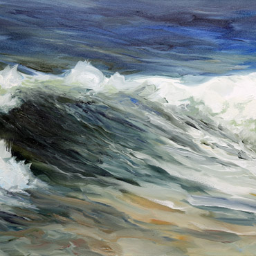 Swell, 24x48, Oil on Canvas
