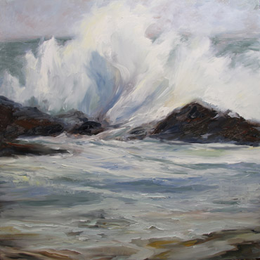 Wind Dance, 30x30, Oil on Canvas