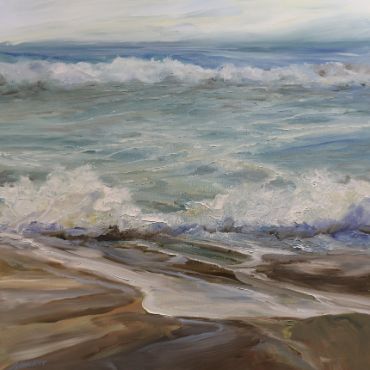 Endless Motion 24x24 Oil on Canvas