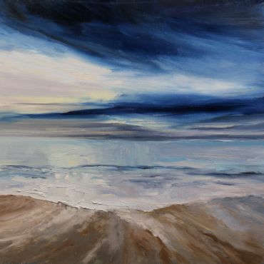 Quiet Sea 20x20 Oil on Canvas
